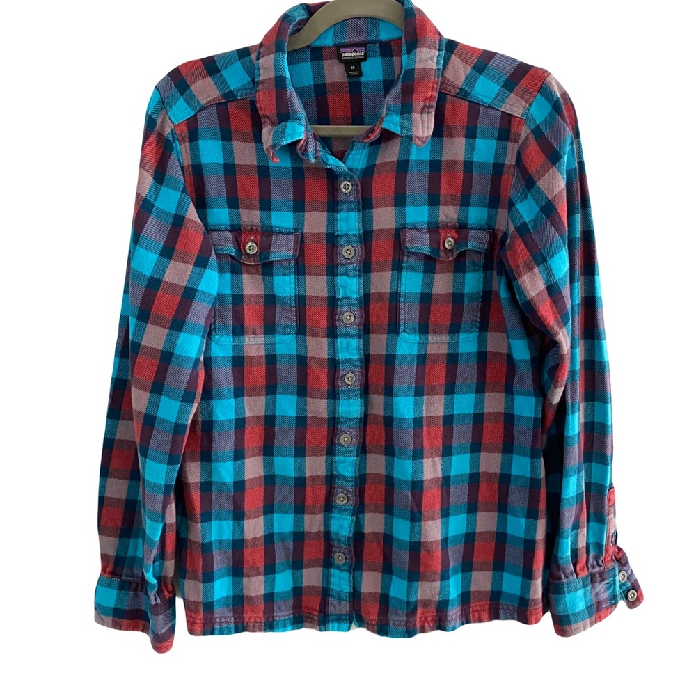 Patagonia Vibrant Plaid Button-Down Shirt